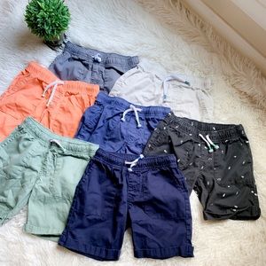 7 PAIR BUNDLE OF TODDLER BOY SHORTS